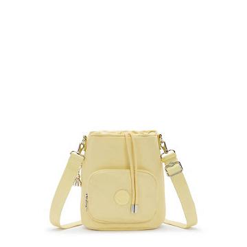 Kipling Kyla Shoulder Bags Soft Yellow | AU 1420IL